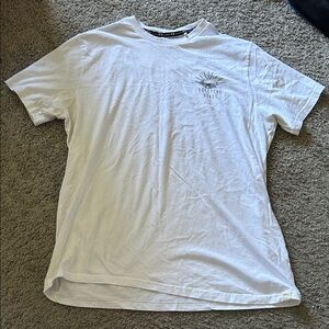 Free Planet White Short Sleeve Tee